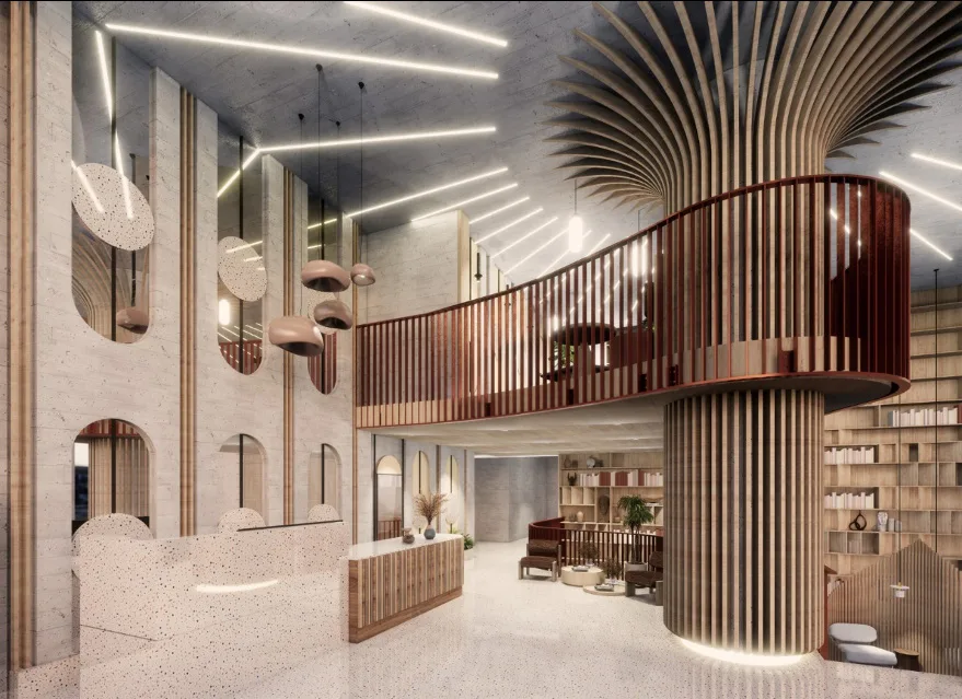 Fachada edificio multifamiliar